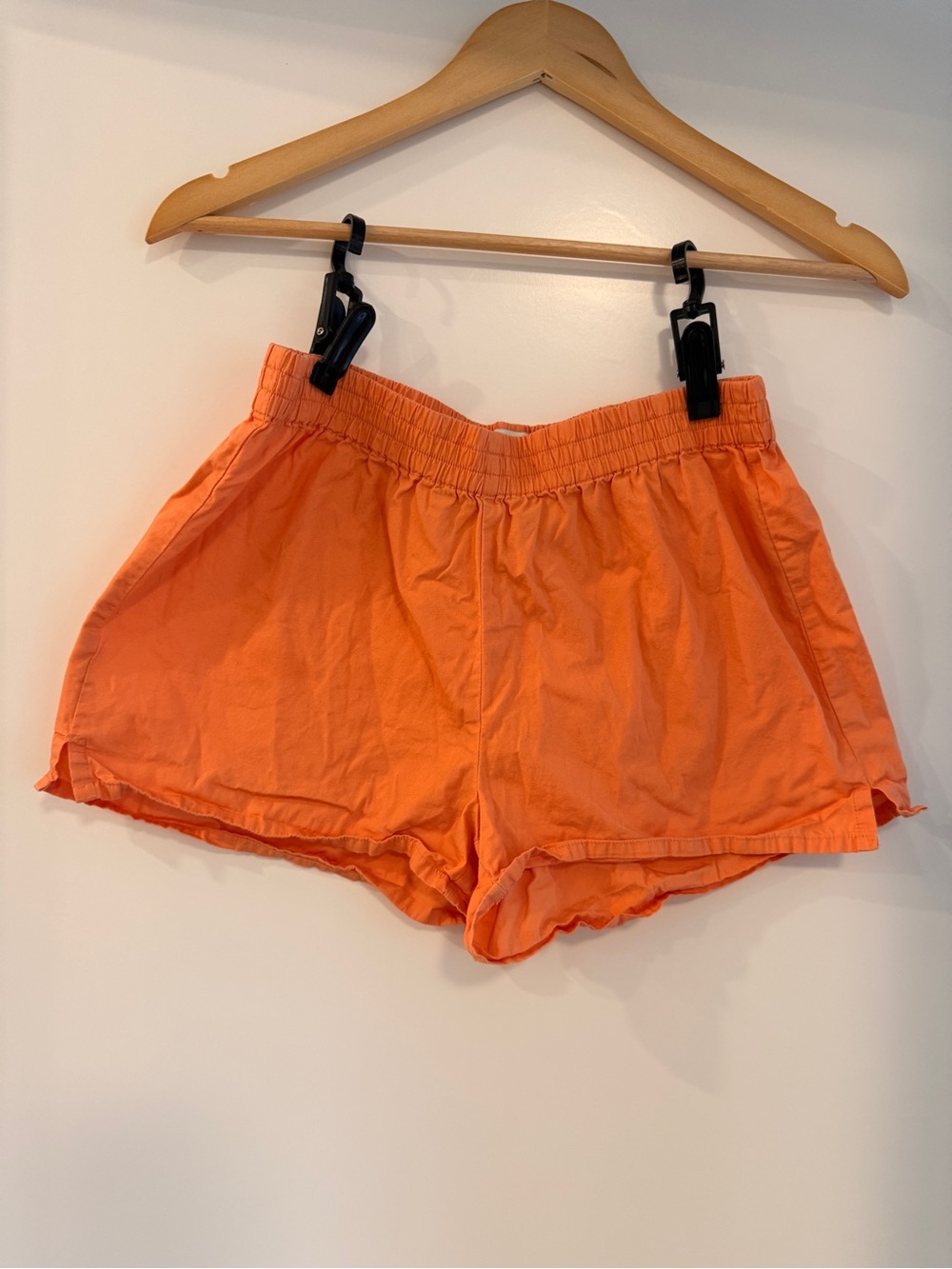 Sunday Best Bright Orange Athletic Shorts